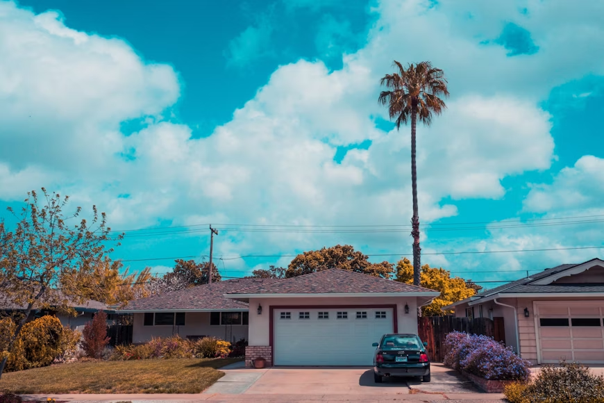 steel garage door in Oakley